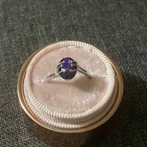 Fragrant Jewels Northern Lights Sterling Silver Ring Size 6